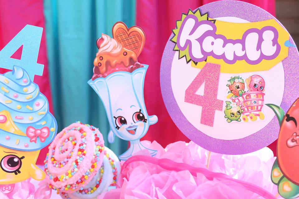 Shopkins Centerpiece GirlyGirl Partea's